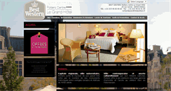 Desktop Screenshot of grandhotelpoitiers.fr