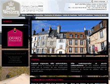 Tablet Screenshot of grandhotelpoitiers.fr